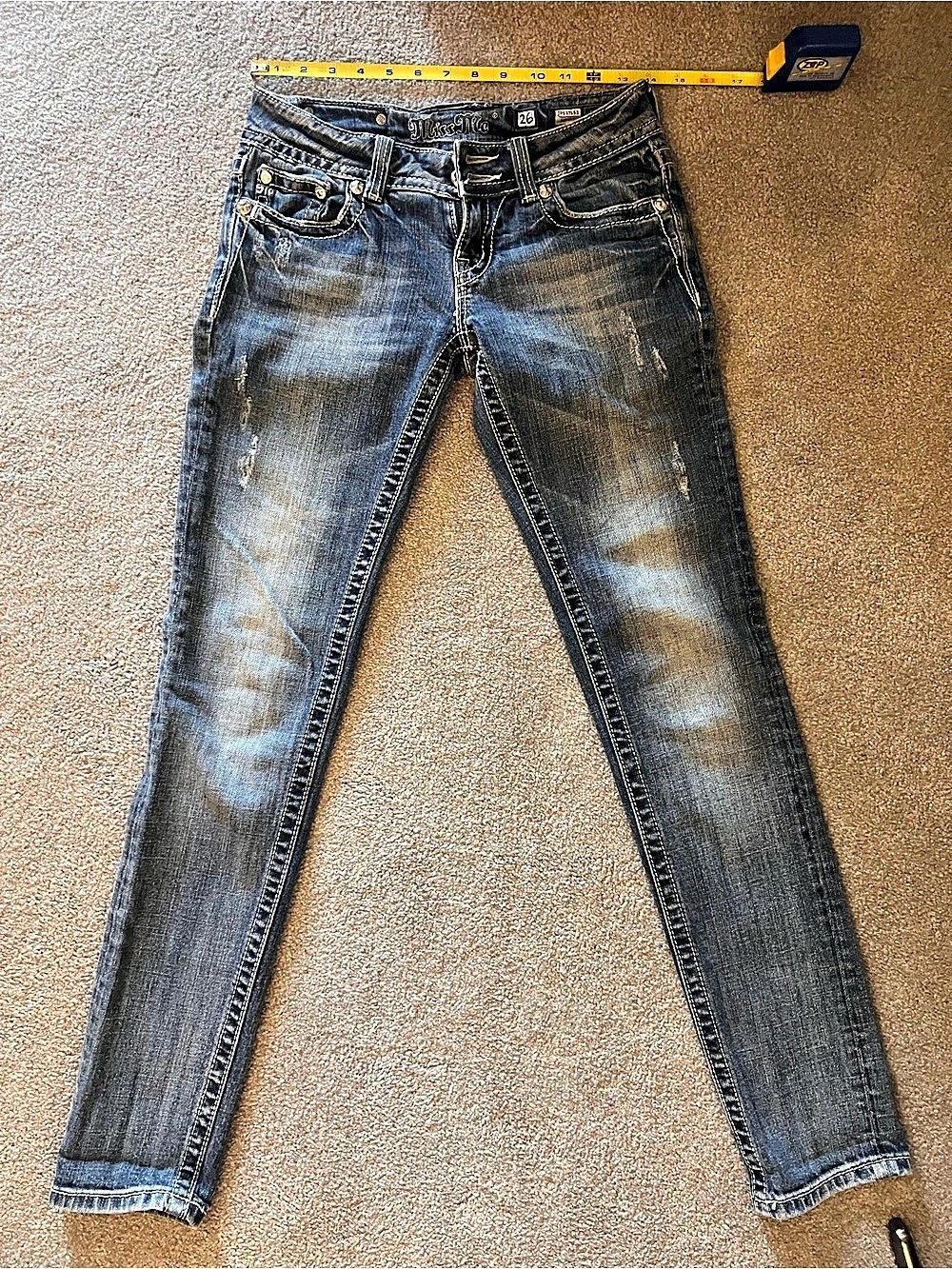 Miss Me skinny jeans Blue Waist 26